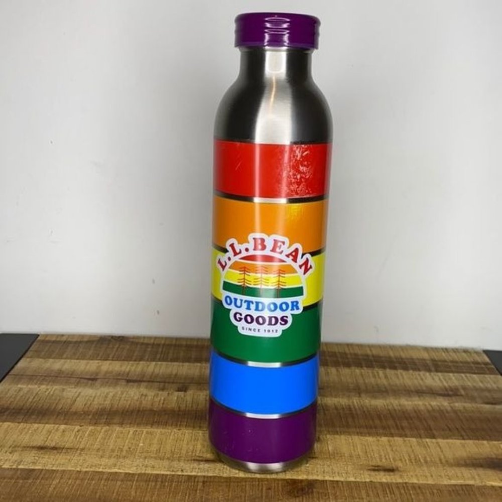 L.L. Bean 20oz Original Pride Metal Water Bottle